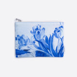 リネンポーチ | 青いチューリップ.