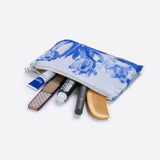 リネンポーチ | 青いチューリップ.