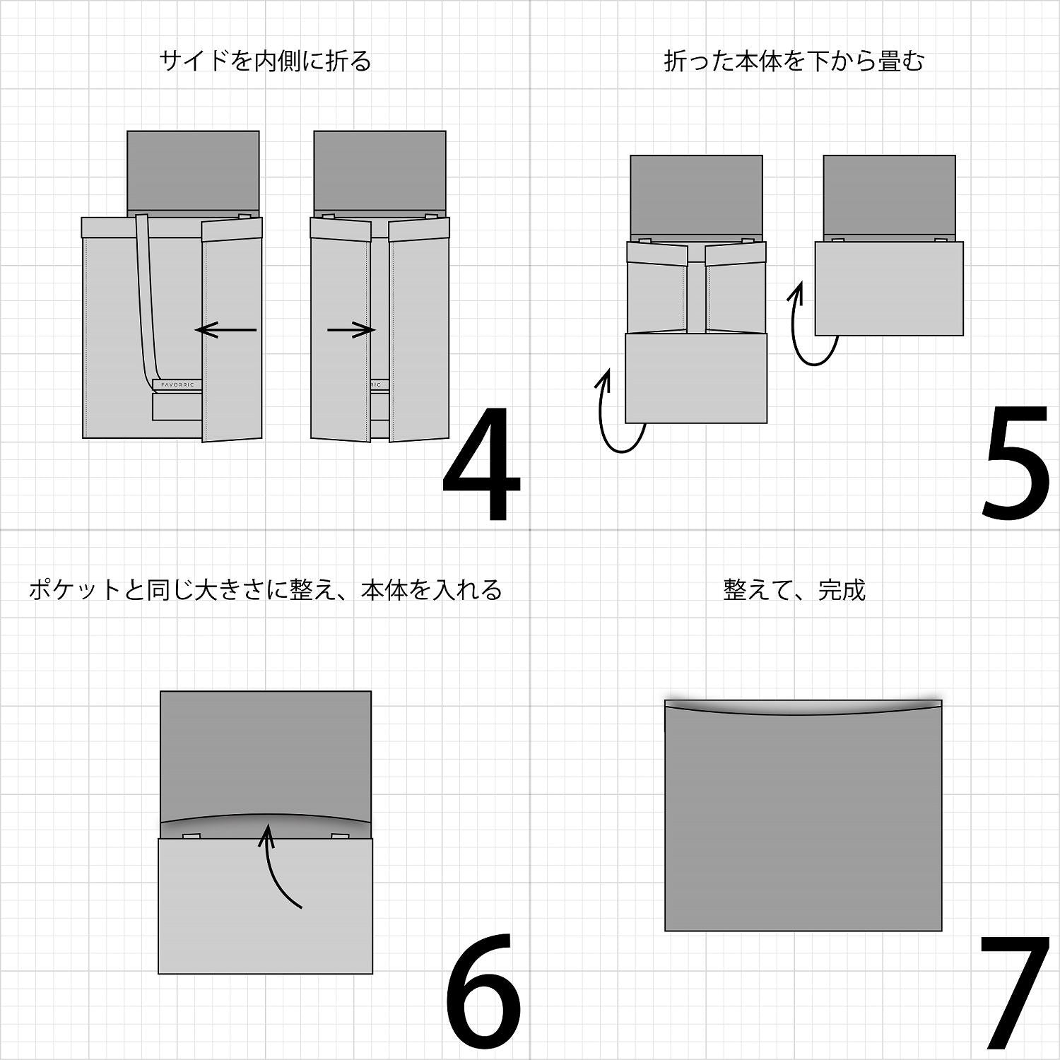 フラットサブバッグ | スケーターさんがころんだ