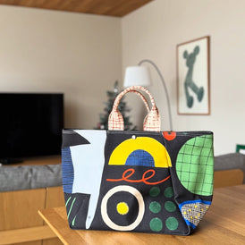 舟形トートバッグ | とりとくだもの