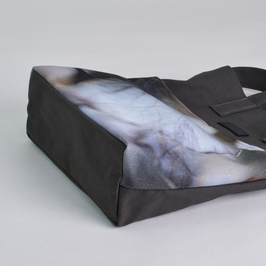 キャンバスショルダートートバッグ | FragmentⅡ - series 'Hydrangea'