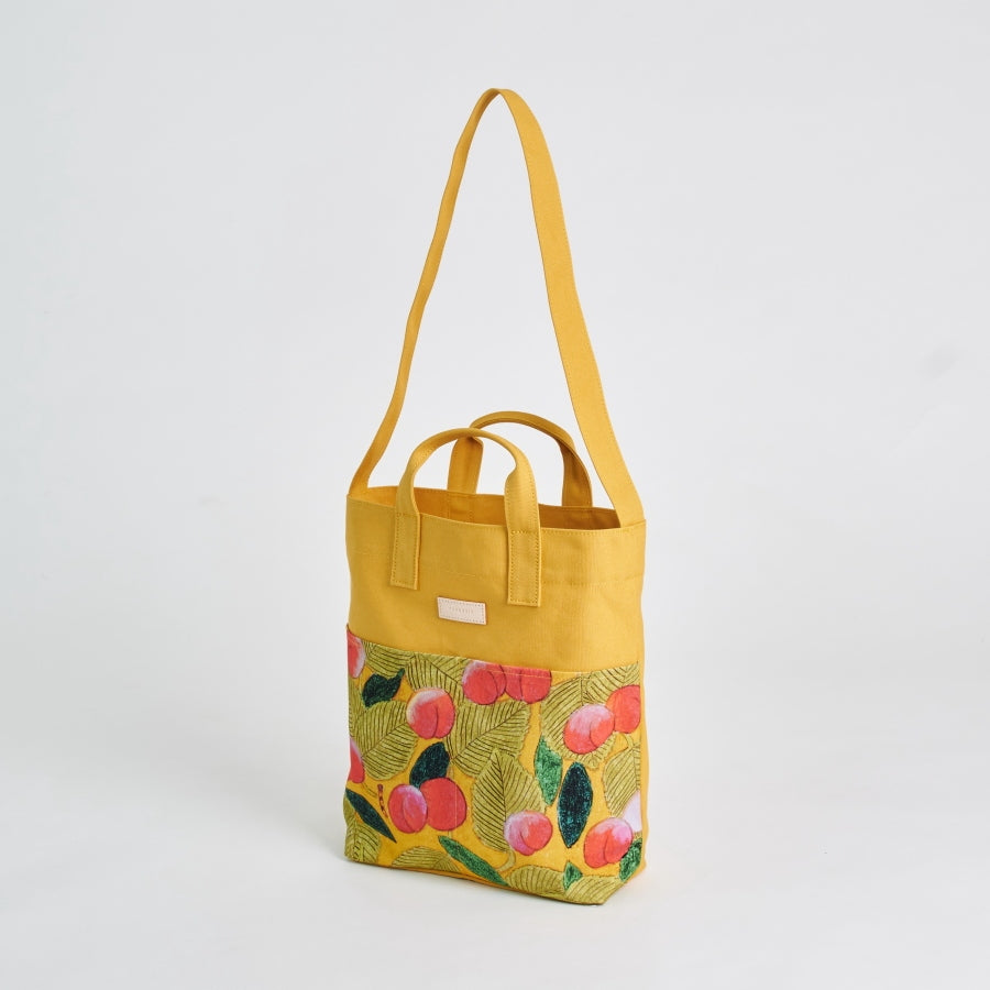 キャンバスショルダートートバッグ | すももと紫蘇