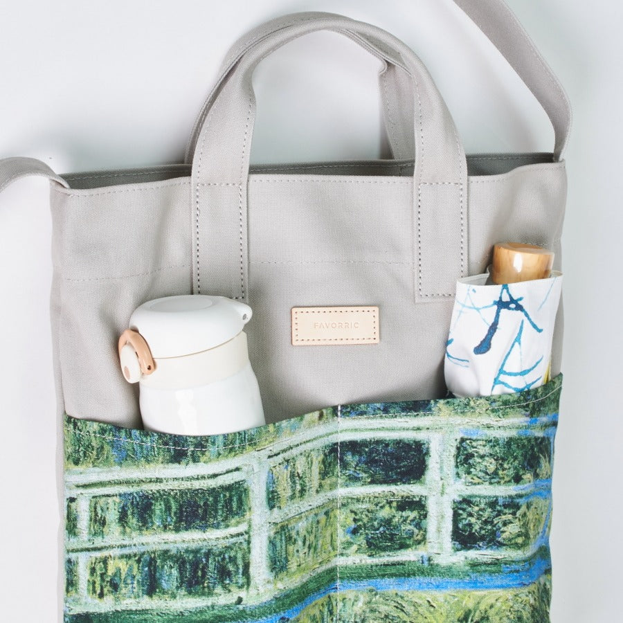 キャンバスショルダートートバッグ | すももと紫蘇