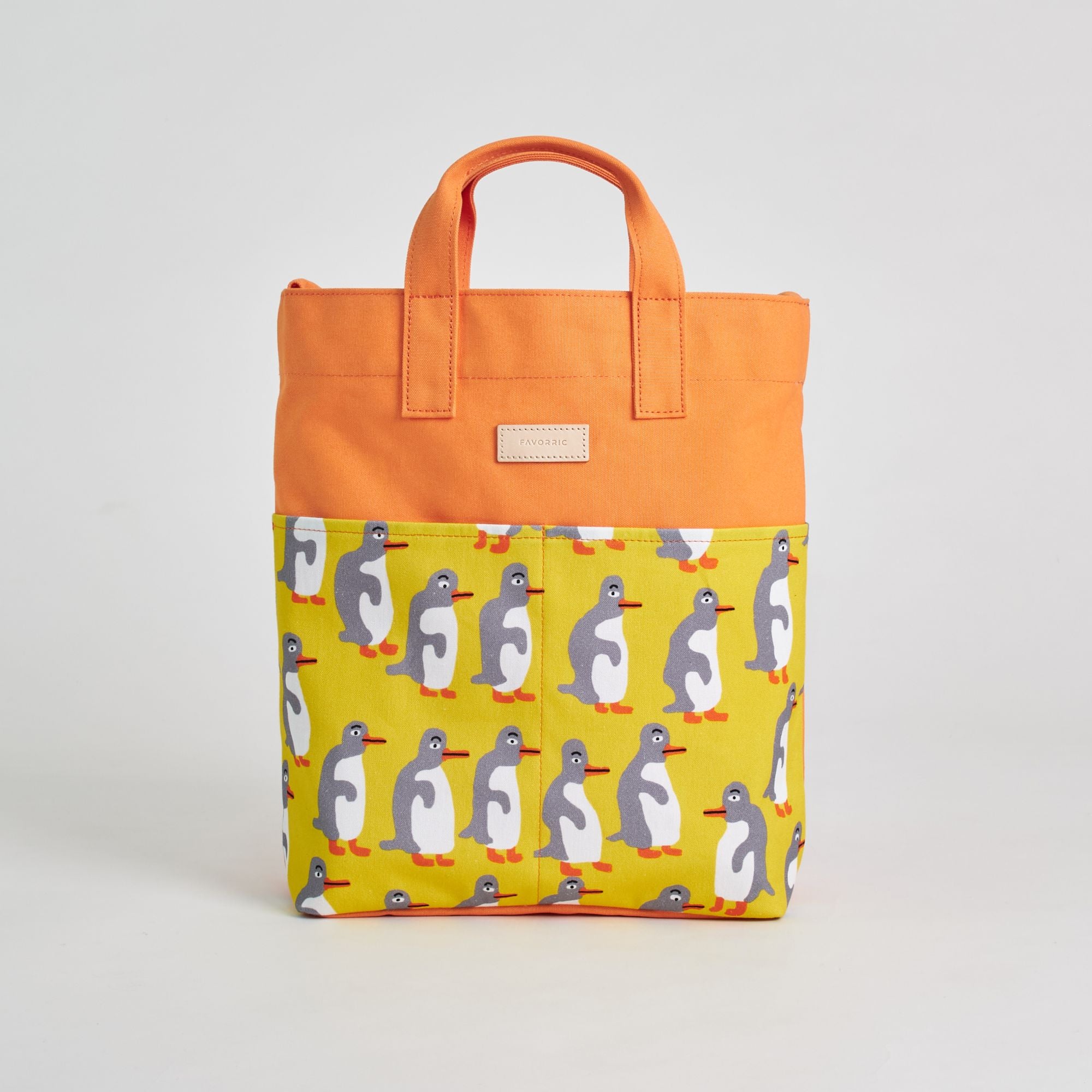 キャンバスショルダートートバッグ | ヨチヨチペンギン
