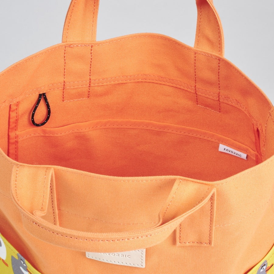 キャンバスショルダートートバッグ | ヨチヨチペンギン