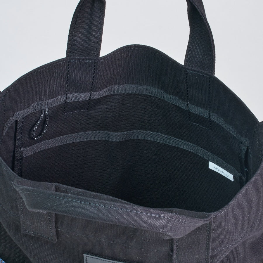 キャンバスショルダートートバッグ | 花たちの会話