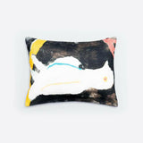 リネンクッションカバー34×47 | 白い鳥.