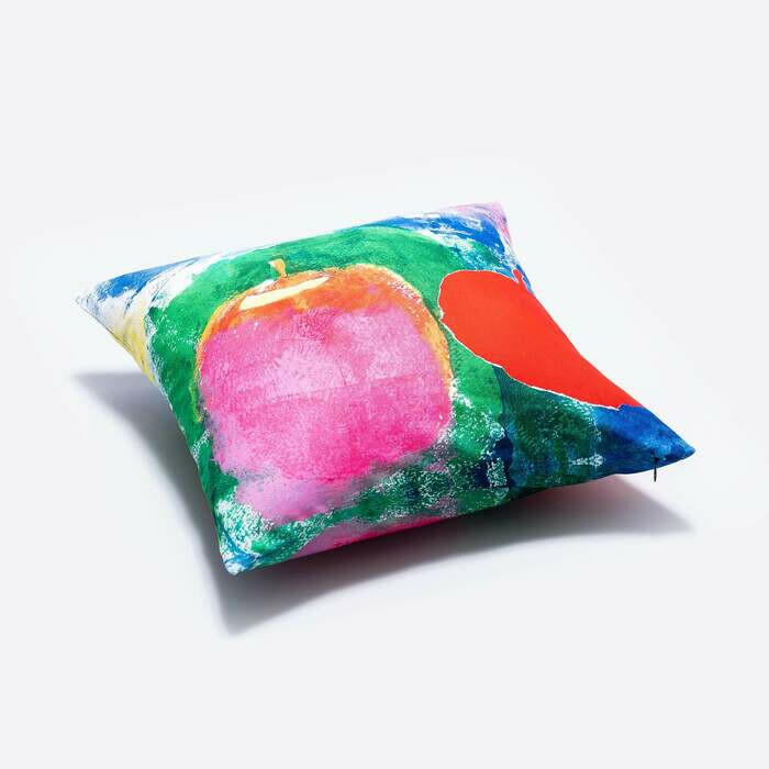 クッションカバー45×45 | すきなフルーツ | Aタイプ.