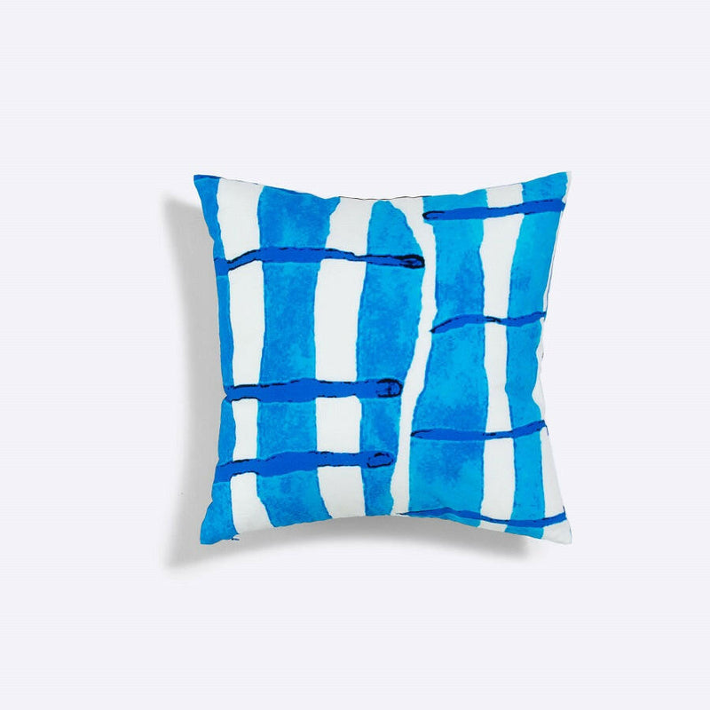 クッションカバー45×45 | 青いシャツ.