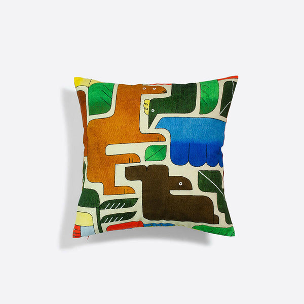 クッションカバー45×45 | はなとどうぶつ.