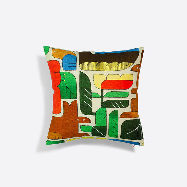 クッションカバー45×45 | はなとどうぶつ.