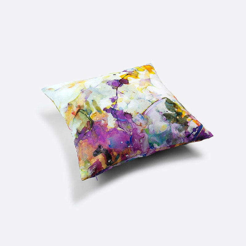 クッションカバー45×45 | 菫とパンジー.