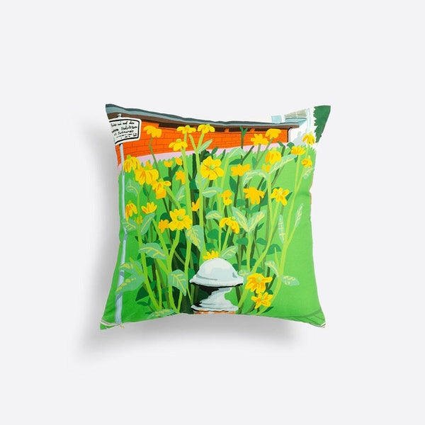 クッションカバー45×45 | 黄色い花.