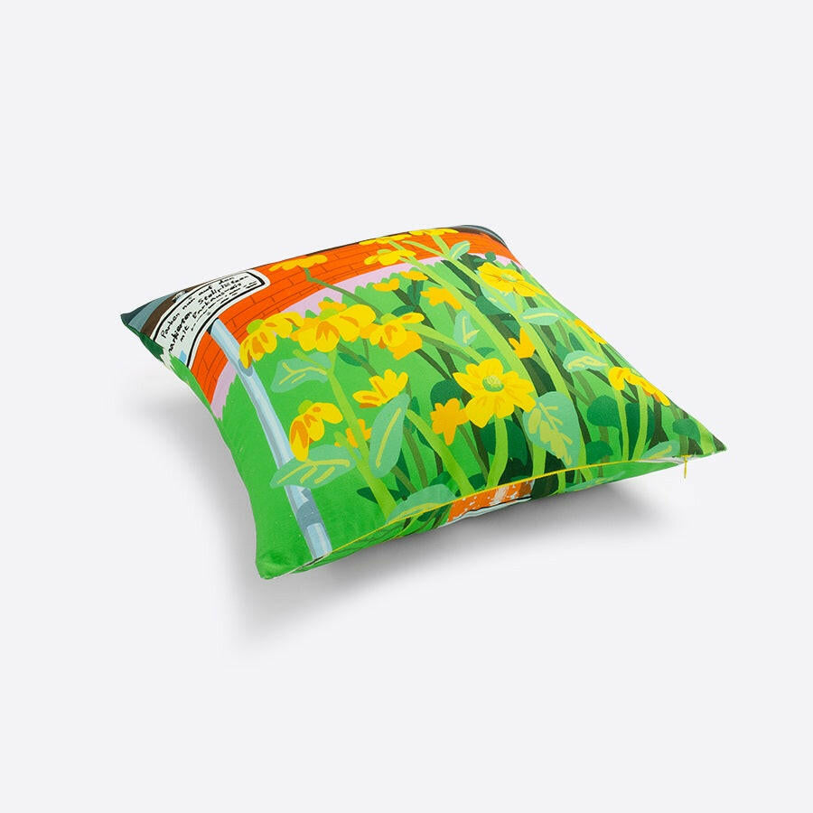 クッションカバー45×45 | 黄色い花