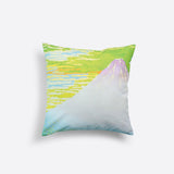 クッションカバー45×45 | pop hokusai Mt.fuji spring.