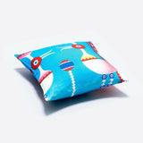 リネンクッションカバー45×45 | Birds and Trees.