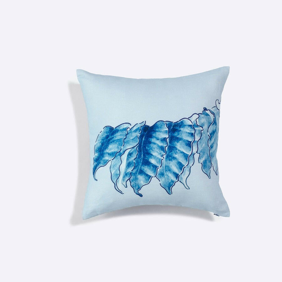 リネンクッションカバー45×45 | はっぱ.