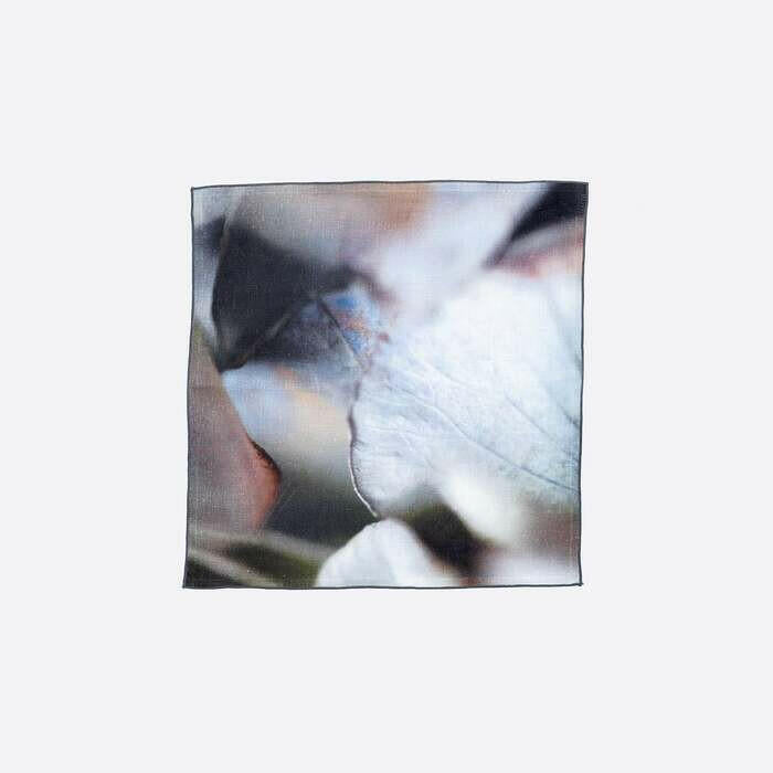 リネンキッチンクロス | Fragment Ⅱ - series 'Hydrangea' | Bタイプ.