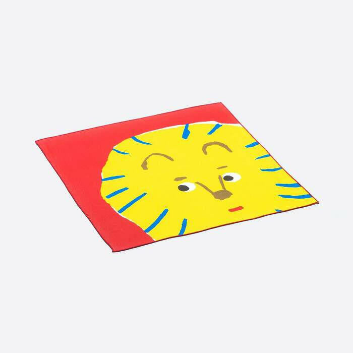 リネンキッチンクロス | ライオン | Aタイプ.