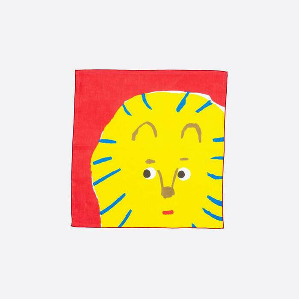 リネンキッチンクロス | ライオン | Aタイプ.