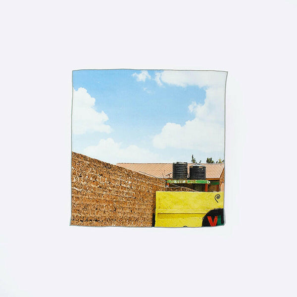 リネンキッチンクロス | 黄色な壁 | Aタイプ.