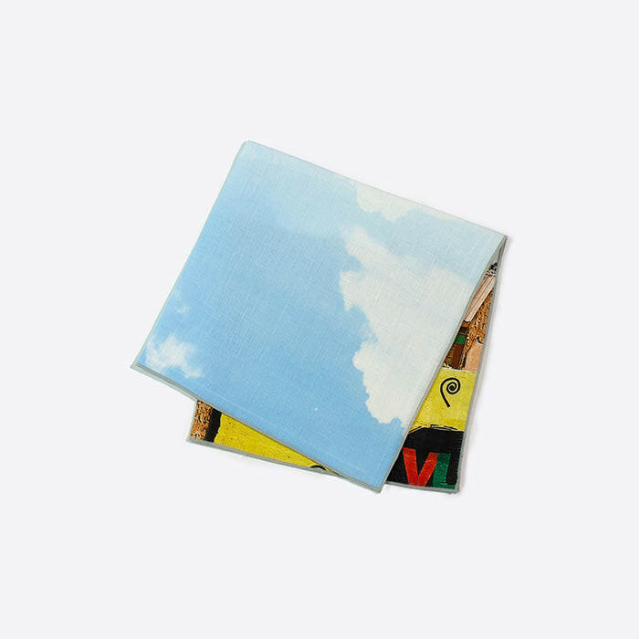 リネンキッチンクロス | 黄色な壁 | Aタイプ.