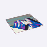 リネンキッチンクロス | Overlap of paint(Untyu Fuji).