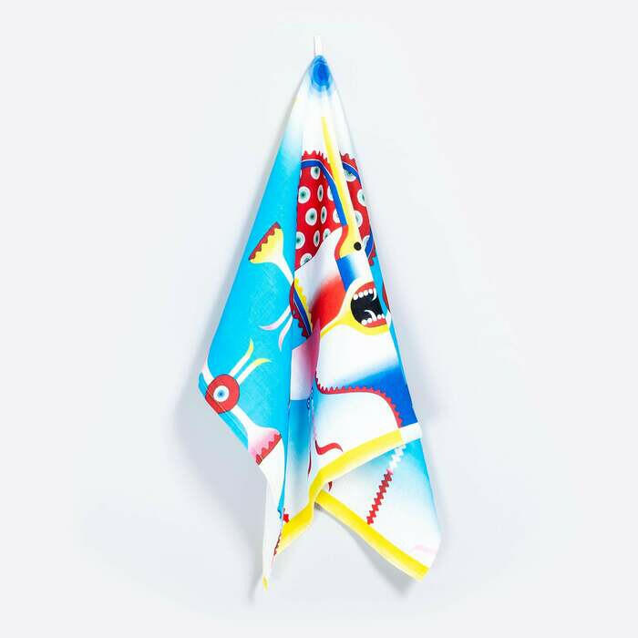 リネンティータオル | Birds and Trees | Bタイプ.