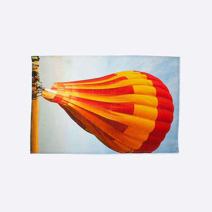 リネンティータオル | 夜明けの気球 | Aタイプ.