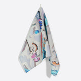 リネンティータオル | Overlap of paint(Face).