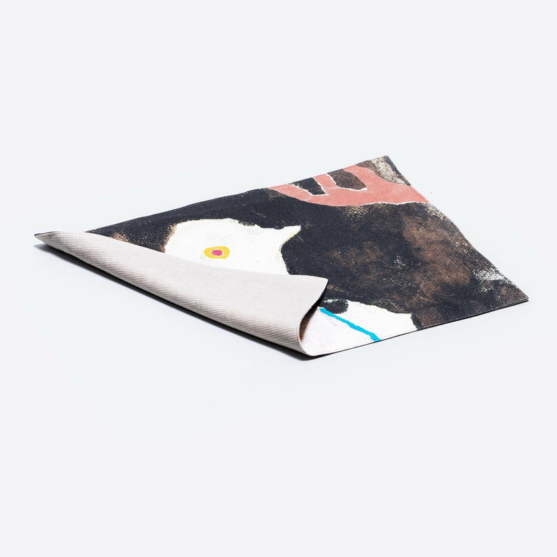 リネンランチョンマット | 白い鳥.