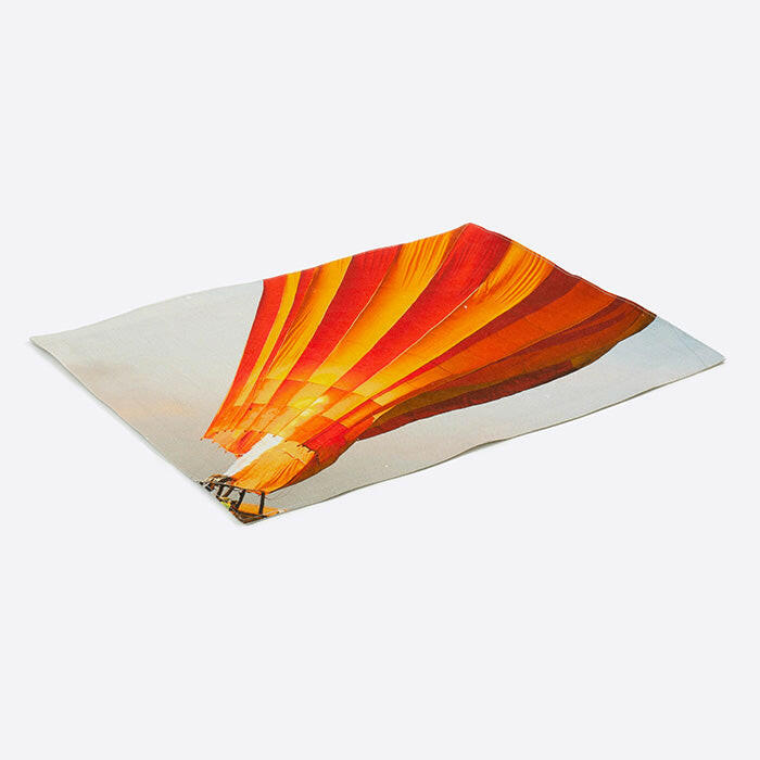 リネンランチョンマット | 夜明けの気球 | Aタイプ.