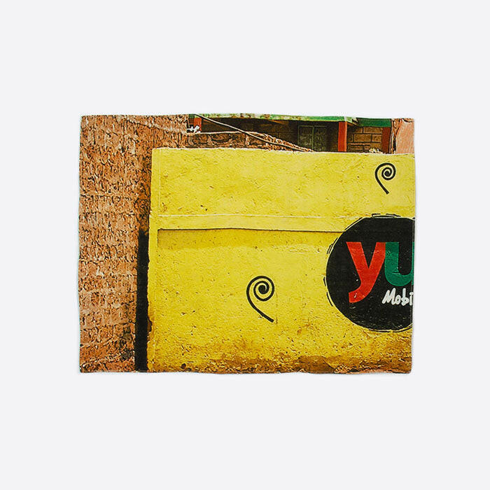 リネンランチョンマット | 黄色な壁 | Aタイプ.