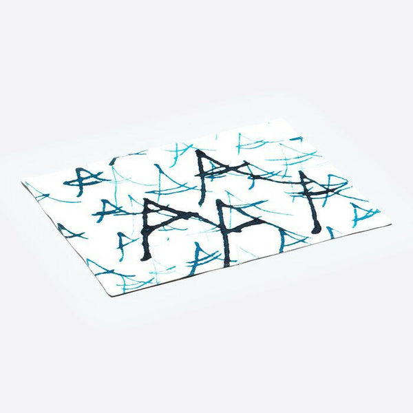 リネンランチョンマット | 波と月 | Bタイプ.