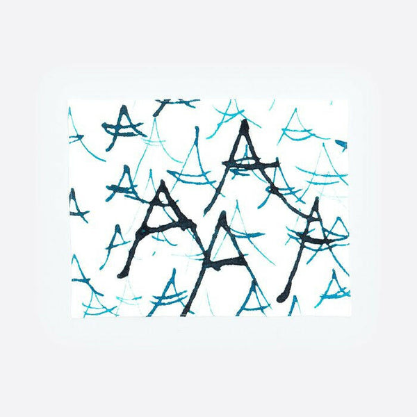 リネンランチョンマット | 波と月 | Bタイプ.