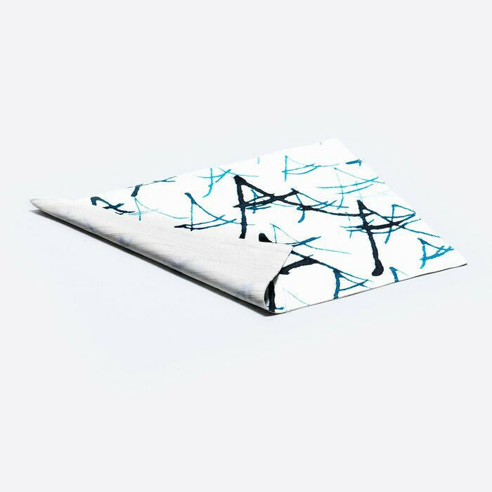 リネンランチョンマット | 波と月 | Bタイプ.