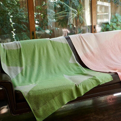 アートブランケット アートスローケット ニットブランケット