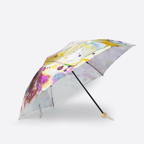 日傘 | 晴雨兼用折りたたみ傘 | 菫とパンジー.