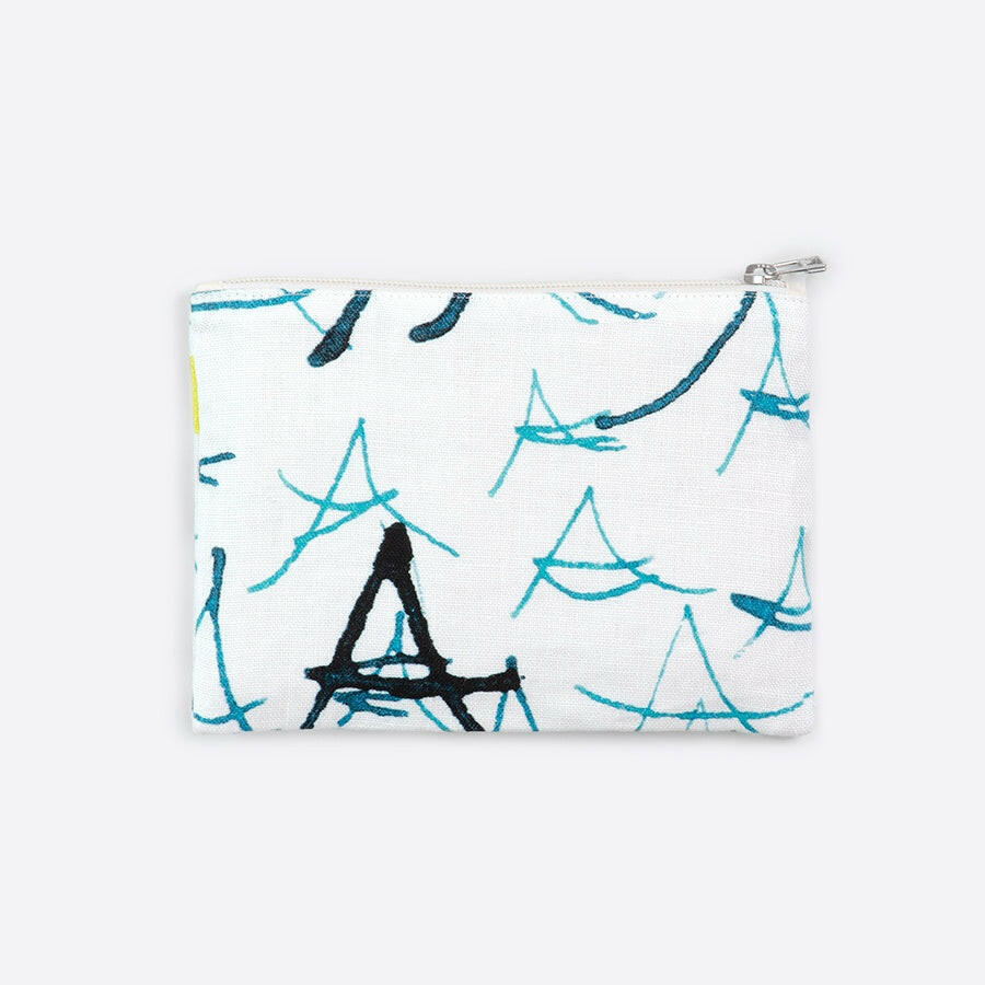 リネンポーチ | 波と月.