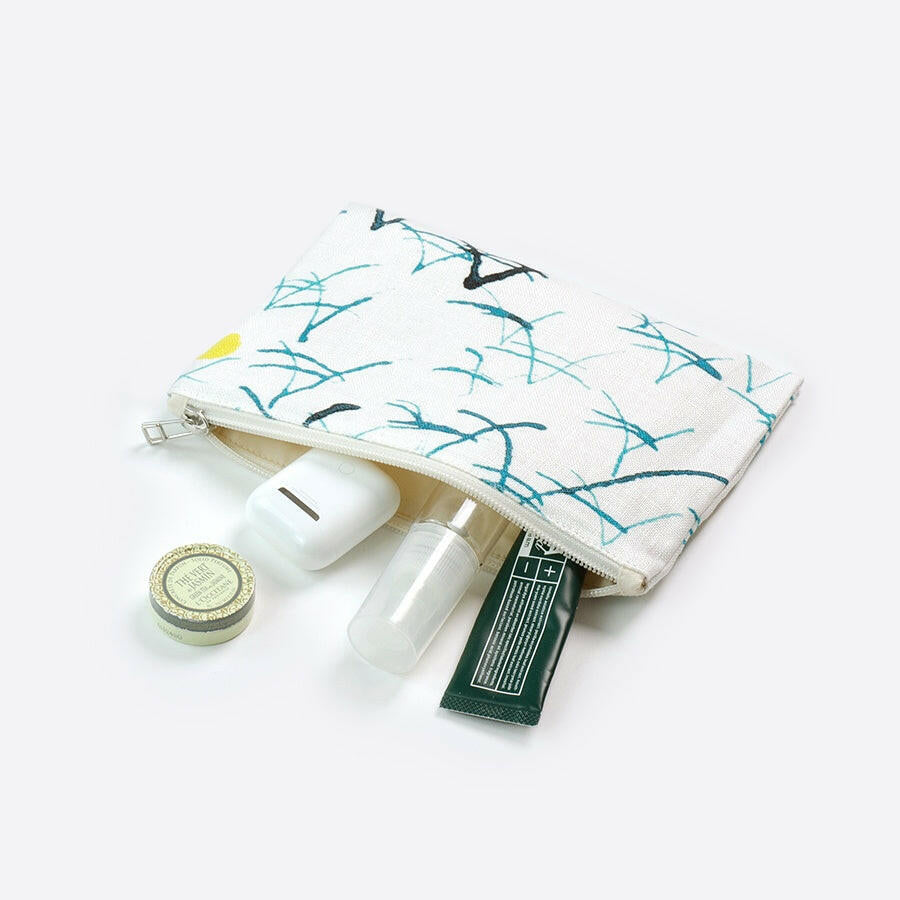 リネンポーチ | 波と月.