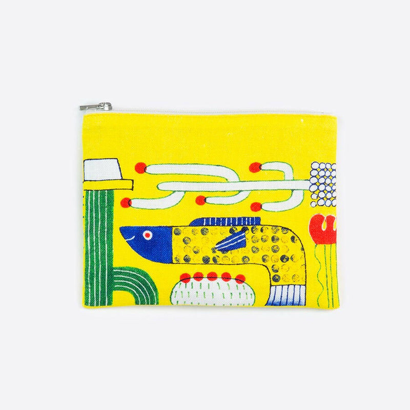 リネンポーチ | さかなとサボテン.