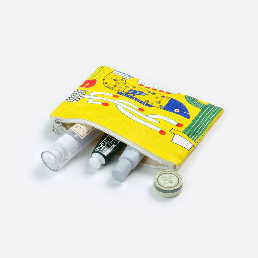 リネンポーチ | さかなとサボテン.