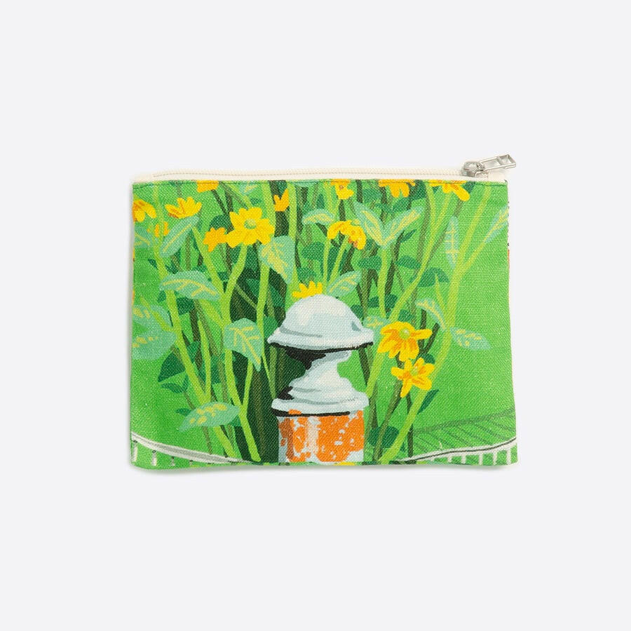 リネンポーチ | 黄色い花.