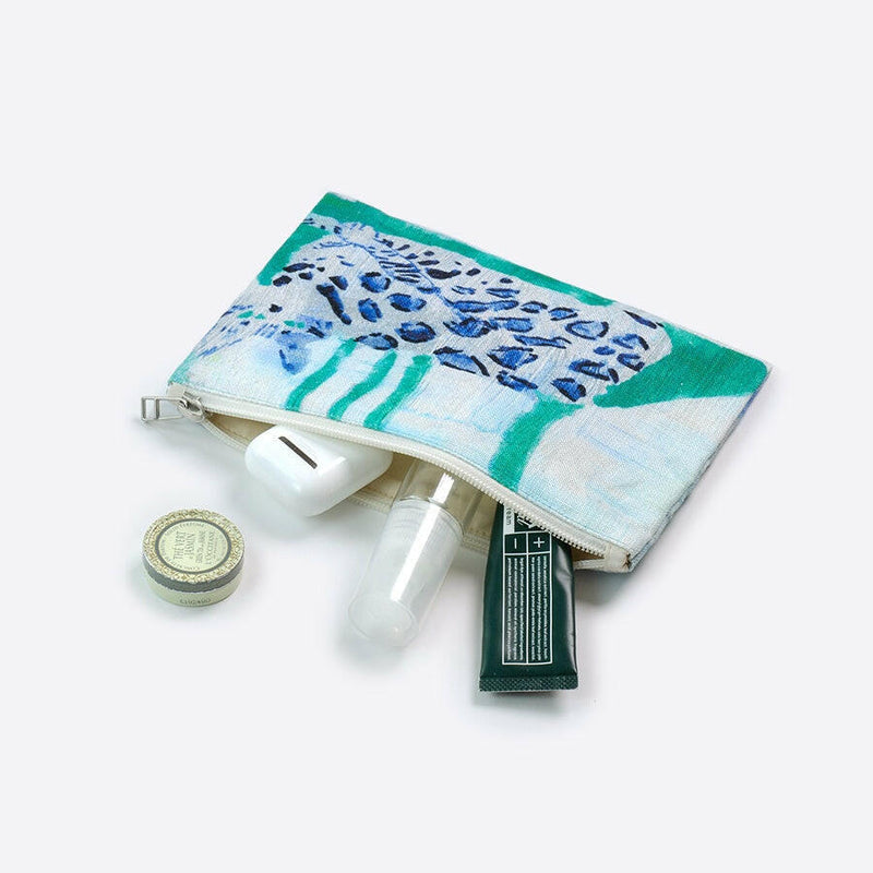 リネンポーチ | 部屋でくつろぐベンガル猫.