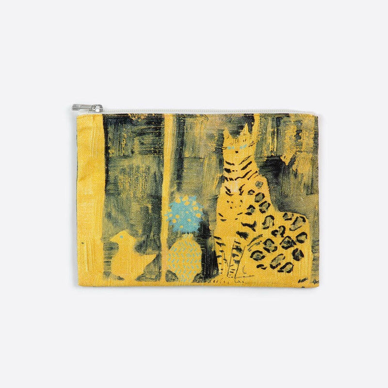 リネンポーチ | 窓辺のベンガル猫.