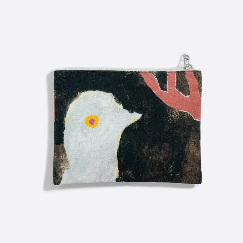 フラットポーチ | 白い鳥.