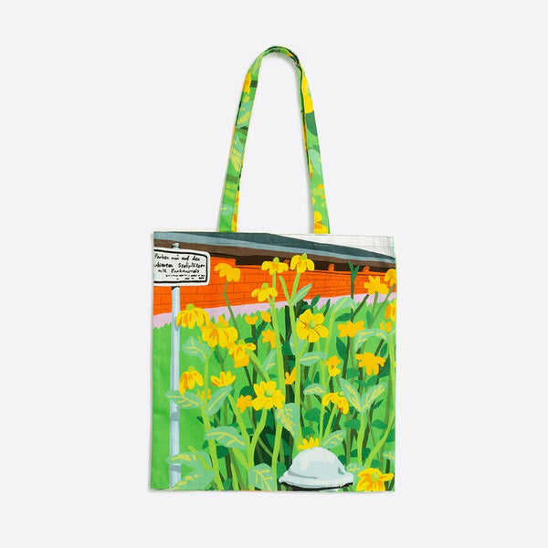 フラットサブバッグ | 黄色い花.