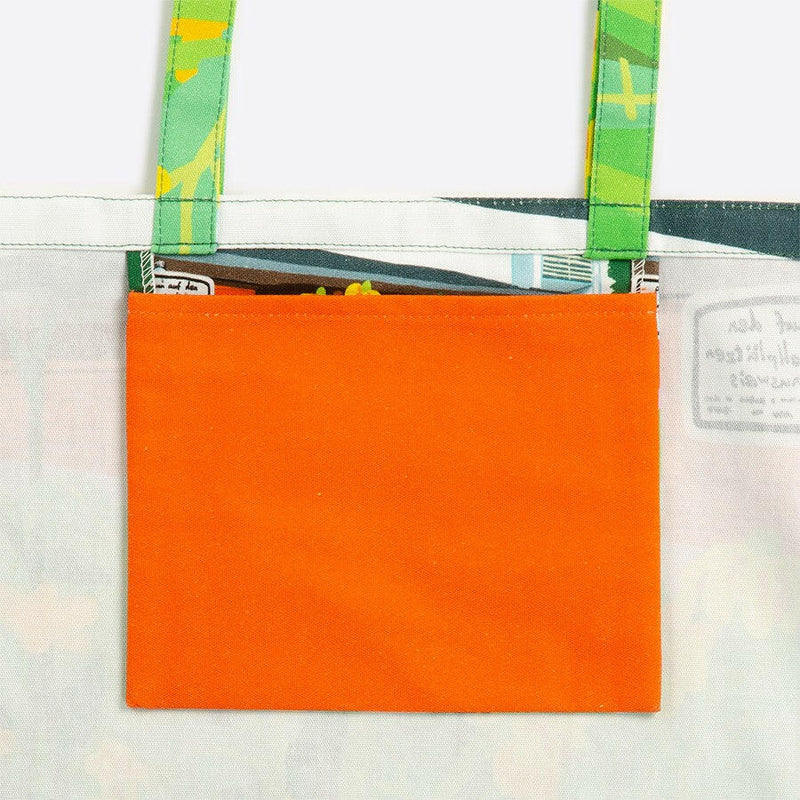 フラットサブバッグ | 黄色い花.