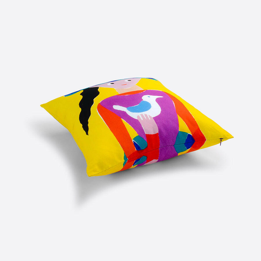 クッションカバー45×45 | 私の鳥.