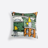 リネンクッションカバー45×45 | facade in Honfleur.